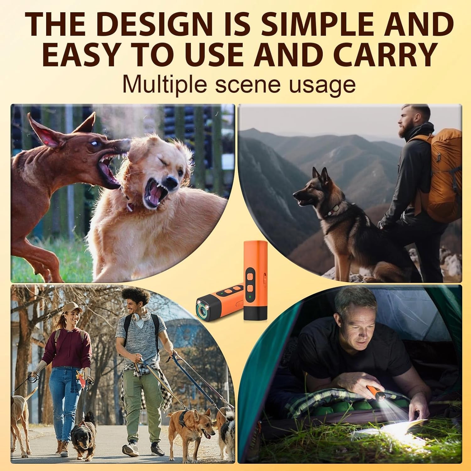 BarkShield Ultrasonic Bark Trainer - Effective Indoor & Outdoor Dog Training Solution