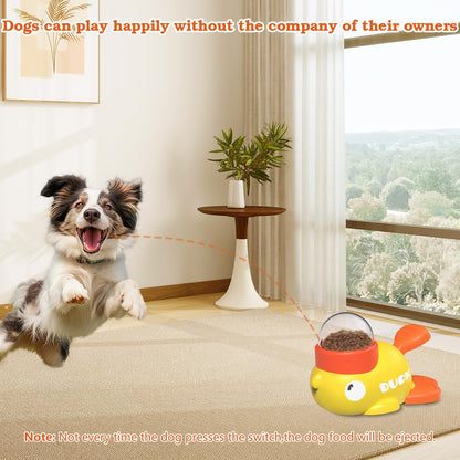 Engaging Duck-Shaped Dog Puzzle Treat Dispenser for Fun and Healthy Feeding