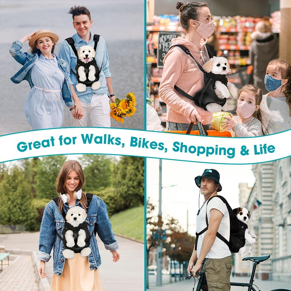 Ultimate Comfort Adjustable Dog Carrier Backpack - Your Perfect Companion for Outdoor Adventures with Your Furry Friend