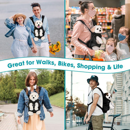 Ultimate Comfort Adjustable Dog Carrier Backpack - Your Perfect Companion for Outdoor Adventures with Your Furry Friend