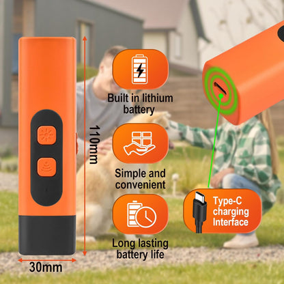 BarkShield Ultrasonic Bark Trainer - Effective Indoor & Outdoor Dog Training Solution