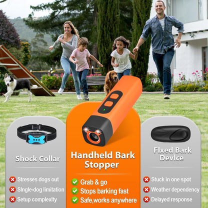 BarkShield Ultrasonic Bark Trainer - Effective Indoor & Outdoor Dog Training Solution
