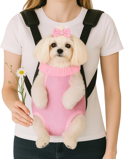 Ultimate Comfort Adjustable Dog Carrier Backpack - Your Perfect Companion for Outdoor Adventures with Your Furry Friend